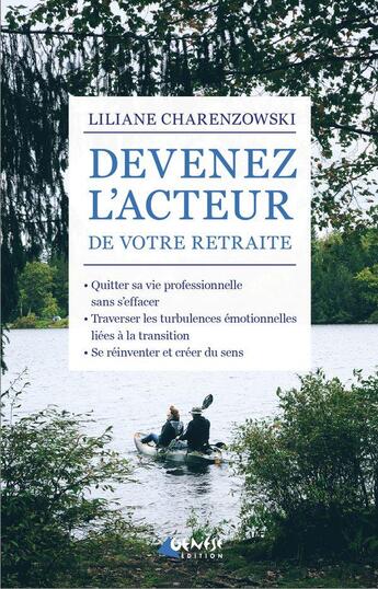 Couverture du livre « Devenez l'acteur de votre retraite » de Liliane Charenzowski aux éditions Genese