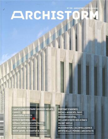 Couverture du livre « Archistorm n 112 - janvier 2022 » de  aux éditions Archistorm