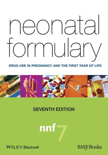 Couverture du livre « Neonatal Formulary » de Sean B. Ainsworth aux éditions Bmj Books