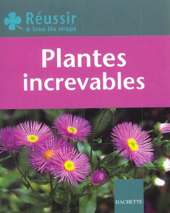 Couverture du livre « Reussir : Plantes Resistantes » de Benedicte Boudassou aux éditions Hachette Pratique