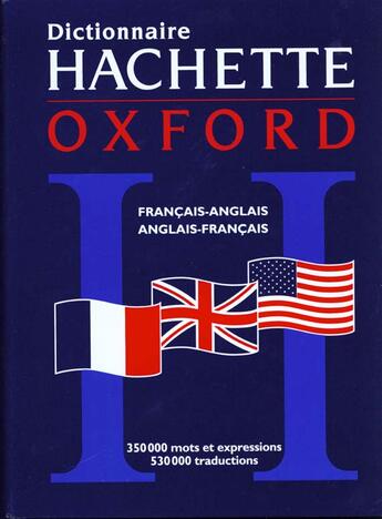 Couverture du livre « Dictionnaire Hachette Oxford ; Francais-Anglais Anglais-Francais » de Hachette Education aux éditions Hachette Education