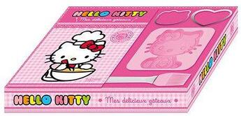 Couverture du livre « HELLO KITTY ; coffret cuisine ; mes délicieux gâteaux » de  aux éditions Hachette Jeunesse