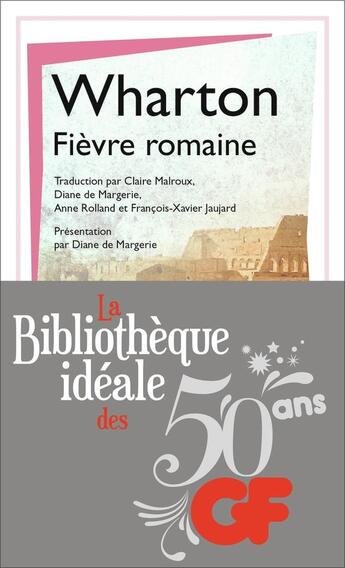 Couverture du livre « Fièvre romaine » de Edith Wharton aux éditions Flammarion