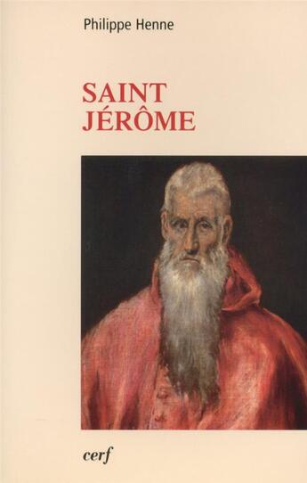 Couverture du livre « Saint Jérôme » de Philippe Henne aux éditions Cerf