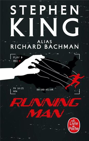 Couverture du livre « Running man » de Stephen King aux éditions Le Livre De Poche