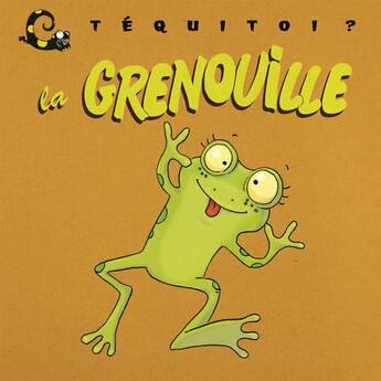 Couverture du livre « La grenouille » de Emilie Vanvolsem et Blandine Aubin aux éditions Petite Plume De Carotte