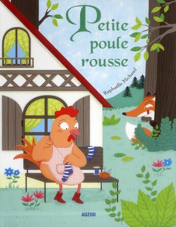 Couverture du livre « Petite poule rousse » de Nathalie Choux aux éditions Auzou