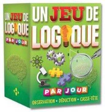 Couverture du livre « Un jeu de logique par jour 2017 » de  aux éditions Hugo Image