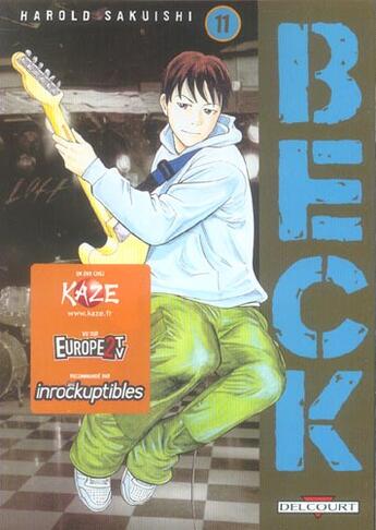 Couverture du livre « Beck Tome 11 » de Harold Sakuishi aux éditions Delcourt