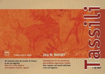 Couverture du livre « De l'art rupestre dans les Tassilis de l'Ouest et du Sud algérien » de Jorg W. Hansen aux éditions Somogy