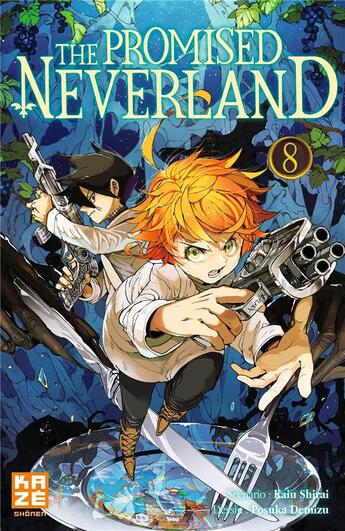 Couverture du livre « The promised Neverland Tome 8 » de Posuka Demizu et Kaiu Shirai aux éditions Crunchyroll