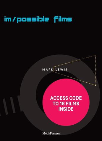 Couverture du livre « Im/possible films » de Mark Lewis aux éditions Metispresses