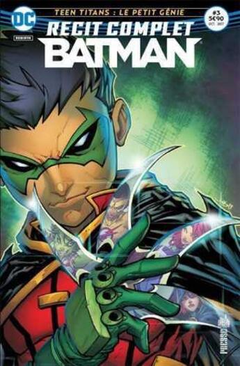 Couverture du livre « Batman récit complet n.3 ; teen titans : le petit génie » de  aux éditions Urban Comics Press