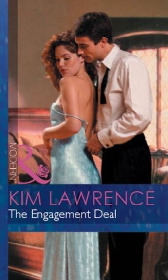 Couverture du livre « The Engagement Deal (Mills & Boon Modern) » de Kim Lawrence aux éditions Mills & Boon Series