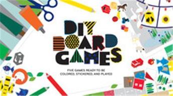 Couverture du livre « Diy board games » de Starzinsky Inca aux éditions Laurence King