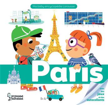 Couverture du livre « Paris » de Marion Piffaretti et Sophie Crepon aux éditions Larousse