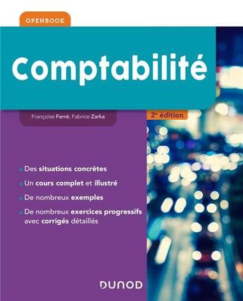 Couverture du livre « Comptabilité (2e édition) » de Francoise Ferre et Fabrice Zarka aux éditions Dunod