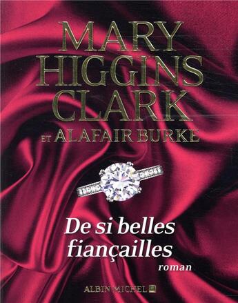 Couverture du livre « De si belles fiançailles » de Mary Higgins Clark aux éditions Albin Michel