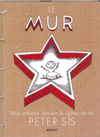 Couverture du livre « Le mur ; mon enfance derrière le rideau de fer » de Peter Sis aux éditions Grasset