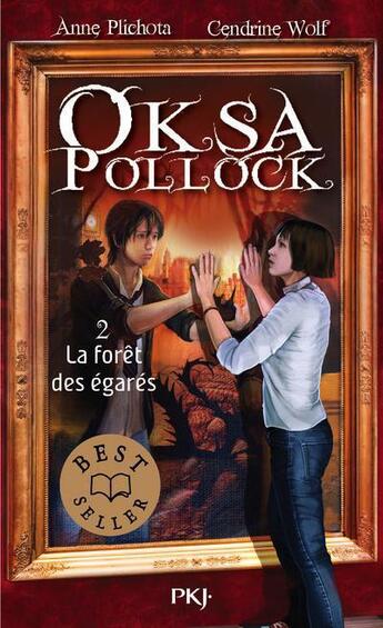 Couverture du livre « Oksa Pollock Tome 2 : la forêt des égarés » de Anne Plichota et Cendrine Wolf aux éditions Pocket Jeunesse