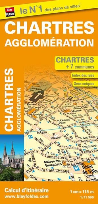 Couverture du livre « Chartres agglomération » de  aux éditions Blay Foldex