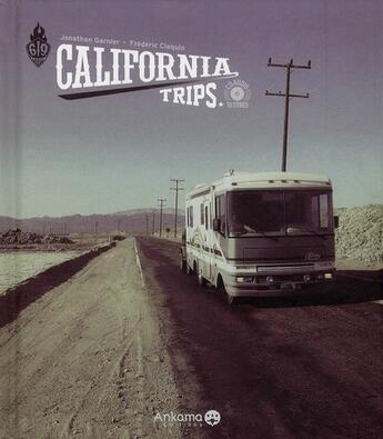 Couverture du livre « California trips » de Jonathan Garnier aux éditions Ankama
