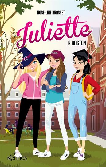 Couverture du livre « Juliette Tome 20 : Juliette à Boston » de Rose-Line Brasset aux éditions Les 3 As