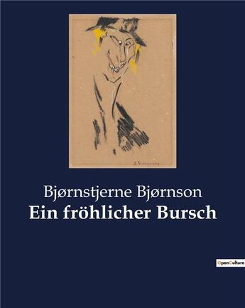 Couverture du livre « Ein frohlicher bursch » de Bjornson B. aux éditions Culturea