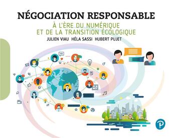 Couverture du livre « Négociation responsable » de Hubert Pujet et Hela Sassi et Julien Viau aux éditions Pearson