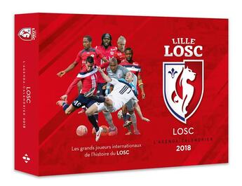 Couverture du livre « L'agenda-calendrier LOSC (édition 2018) » de  aux éditions Hugo Sport