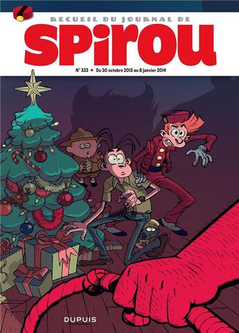 Couverture du livre « Recueil Spirou N.333 » de  aux éditions Dupuis