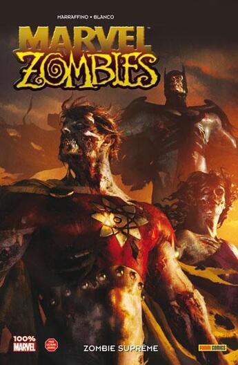 Couverture du livre « Marvel zombies t.8 : zombie suprême » de Franklin Marraffino et Fernando Blanco aux éditions Panini