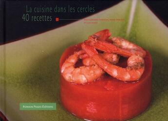 Couverture du livre « Cuisine dans les cercles » de Floriane Charron aux éditions Romain Pages