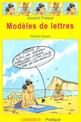 Couverture du livre « Modeles De Lettres » de Michel Gasse aux éditions Gisserot