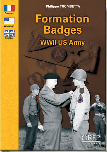 Couverture du livre « Formation badges WWII us army » de Philippe Trombetta aux éditions Orep
