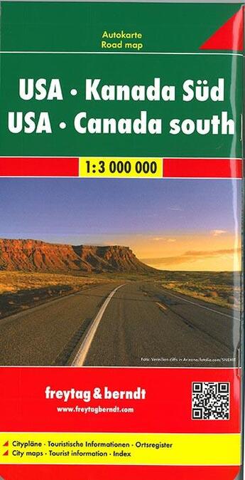 Couverture du livre « Usa canada sud » de  aux éditions Freytag Und Berndt