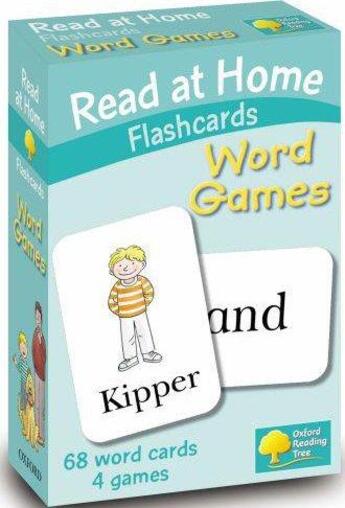 Couverture du livre « READ AT HOME: - FLASHCARDS WORDGAMES » de  aux éditions Oxford Up Elt