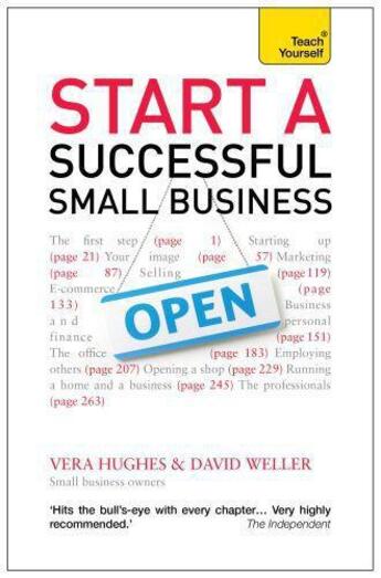 Couverture du livre « Start a Successful Small Business: Teach Yourself (New Edition) Ebook » de Weller David aux éditions Hodder Education Digital