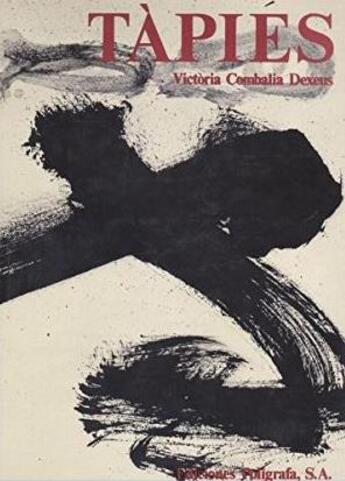 Couverture du livre « Tàpiés » de Victoria Combalia Dexeus aux éditions Albin Michel