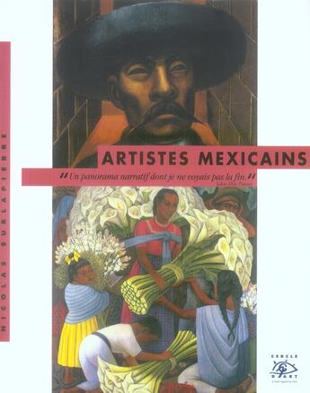 Couverture du livre « Artistes mexicains » de Nicolas Surlapierre aux éditions Cercle D'art