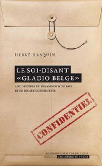 Couverture du livre « Le soi-disant 