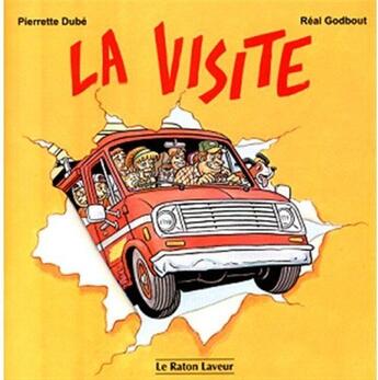 Couverture du livre « La visite » de Dube Pierrette Godbo aux éditions Bayard Canada