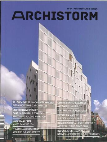 Couverture du livre « Archistorm n 94 - l'architecture a l'ere du cloud computing -janvier/fevrier 2019 » de  aux éditions Archistorm