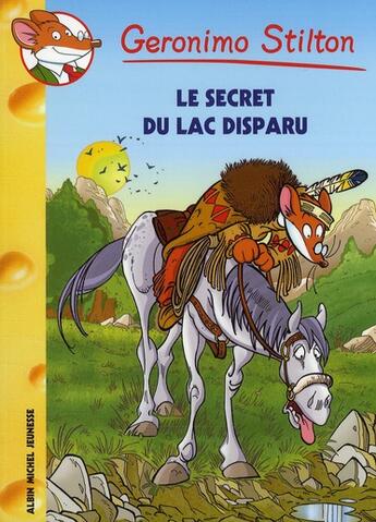 Couverture du livre « Geronimo Stilton T.54 ; le secret du lac disparu » de Geronimo Stilton aux éditions Albin Michel Jeunesse