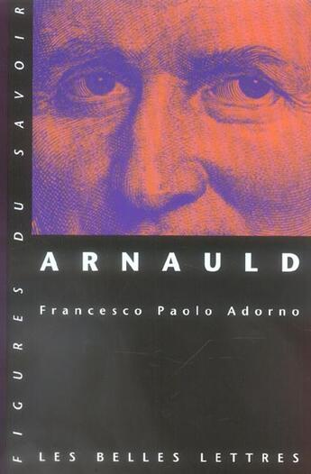 Couverture du livre « Arnauld » de Theodor Wiesengrund Adorno aux éditions Belles Lettres
