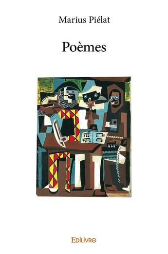 Couverture du livre « Poemes » de Pielat Marius aux éditions Edilivre