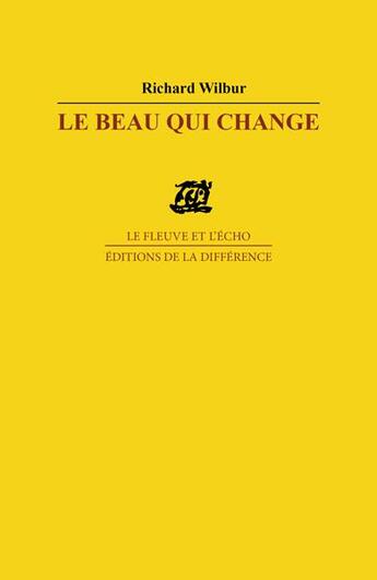 Couverture du livre « Le beau qui change » de  aux éditions La Difference