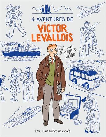 Couverture du livre « Victor Levallois : Intégrale : 4 aventures : histoires indépendantes » de Stanislas et Laurent Rullier aux éditions Humanoides Associes