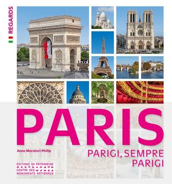 Couverture du livre « Parigi, sempre Parigi » de Anne Muratori-Philip aux éditions Editions Du Patrimoine