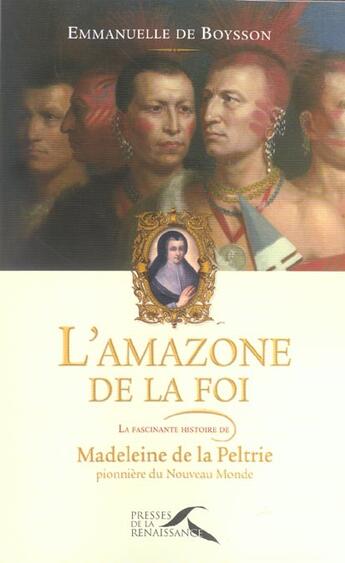 Couverture du livre « L'amazone de la foi » de Boysson E D. aux éditions Presses De La Renaissance